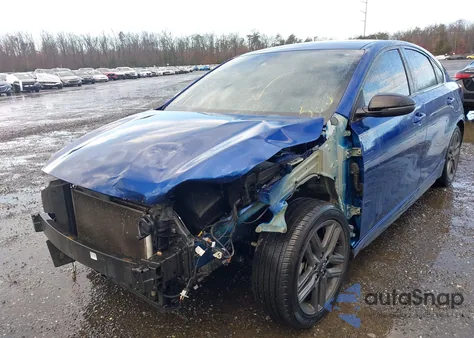 2021 Kia Forte Gt-Line from USA, damaged, VIN 3KPF34AD7ME366187